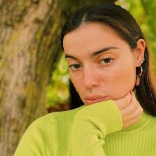 Moonstone Septum Ring Rose Gold Filled, Simple Septum Hoop, Septum Piercing  in 16 Gauge, 18 Gauge, 20 Gauge, Septum Diameter 8mm, 9mm, 10mm