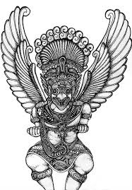 Jatayu By Ferryanaulia Ancient Drawings Aztec Tattoo Designs Black And Grey Tattoos