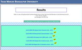 Tmbu result 2021 date declared now. Tmbu Part 3 Result 2021 Download 3rd Year Result Of Tmbu