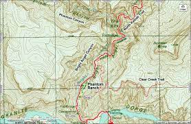 North Kaibab Trail Map Hiking Around Las Vegas, Grand Canyon Np, North Kaibab Trail