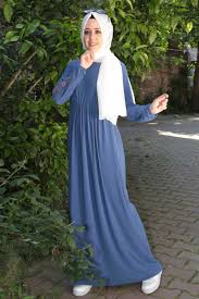 Kollari Nakisli Elbise Vnz1405 Indigo Elbise Indigo Moda Stilleri