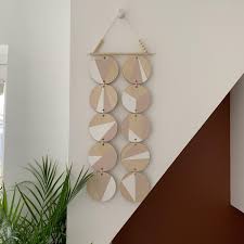 Check spelling or type a new query. Blue And White Wall Hanging Colourful Geometric Art Scandi Hygge Boho