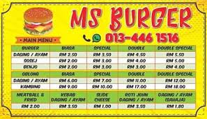 Assalamualaikum Dan Selamat Sejahtera Ms Burger Kepala Batas Kedah Facebook
