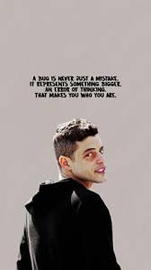 Robot مترجمة بجودة عالية تحميل مباشر ومشاهدة اونلاين عبر موقع موفيز فور يو. 17 Rami Malek Ideas Mr Robot Mr Robot Quotes Robots Quote