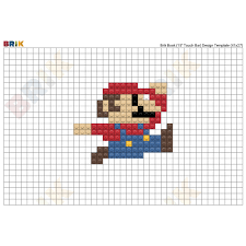 Creating pixel art for fun or animated sprites for a game? Super Mario Bros Pixel Art Grid Gallery Of Arts And Crafts