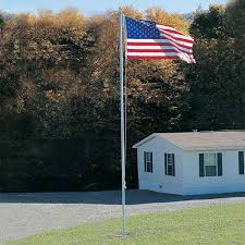 Flagdesk.com | how to install a flagpole (part 1 of 6). 20 Foot Patriot U S Flagpole Set Includes 3 X 5 Flag Walmart Com Walmart Com