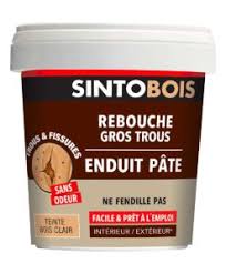 Sintobois Rebouche Bois Pour Gros Trous Fissures Sinto