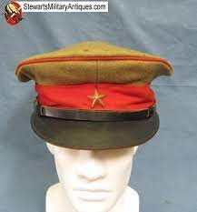 Japanese Pre Wwii Army Enlisted Visor Hat Wool Top Visor Hats Hats Wool Top