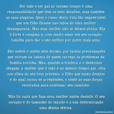 Todos dizem pra mim ter força e ajudar ela. Ser Mae E Ser Pai Ao Mesmo Tempo E Uma Responsabilidade Que