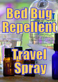 Camp Wander How To Repel Bed Bugs Naturally Essential Oils Travel Spray Essential Oil Salve