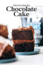 Vegan Paleo Chocolate Cake Recipe In 2020 Paleo Chocolate Cake Frosting Recipes Paleo Chocolate