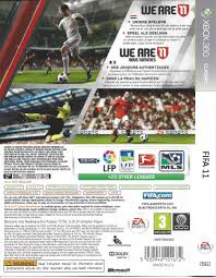 Fifa 11 For Xbox 360 Passion For Games Webshop Passion For Games