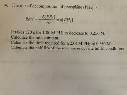 At any specific time, the rate at which a reaction is proceeding is known as its instantaneous rate. Answered 4 The Rate Of Decomposition Of Bartleby