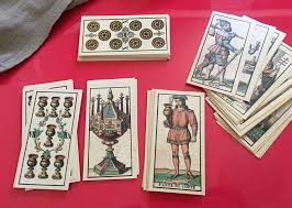 Tarocco Italiano Fabbrica Dotti Milano 1845 Il Meneghello Edition 1985 Cartomancy Tarot Gallery Wall