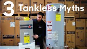Therefore, to size a demand water heater, you need to determine the flow rate and the temperature rise you'll need for its application (whole house or a remote application, such as just a bathroom) in your home. 3 Tankless Water Heater Myths Youtube