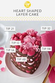 Heart Shaped Cake With Pink Layers Recipe Cake Heart Shaped Cakes Creative Cake Decorating