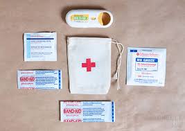 Sewing is fun and a great hobby. Diy Stenciled Mini First Aid Kits Armelle Blog