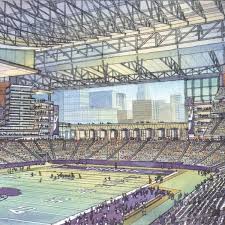 Team officials and the state authority. Vikings Stadium Bill Moves Forward As End Of Session Looms Mpr News