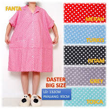 Tidur pake daster bayik ajaib genjot emak sampe keringetan menuju cahaya 9. Piyama Daster Dewasa Katun Jepang Fit To Xxxl Bigsize Jumbo Motif Polkadot Dg 004 Olshop Fashion Olshop Wanita Di Carousell