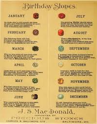 Birthstones, colours and flowers (spelling, i'm welsh). Meaning Of Birthstones Birthstone Symbols Powers