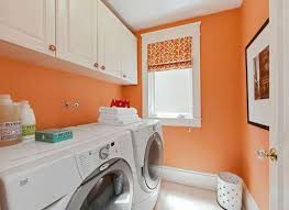 See The Most Highly Anticipated Colors For 2015 Laundry Room Colors Orange Laundry Rooms Laundry Room Paint