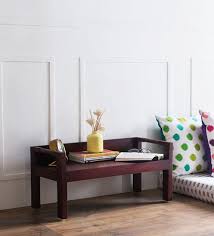 Buy Toledo Low Height Study Table In Passion Mahogany Finish By Woodsworth Online Contemporary Study Laptop Tables Pepper Study Table Furniture Table
