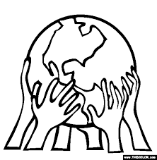 Our Planet Coloring Page Free Our Planet Online Coloring Planet Coloring Pages Earth Day Coloring Pages Coloring Pages