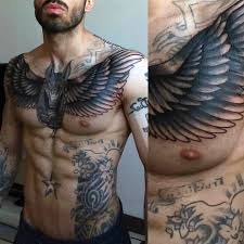 #angel wings tattoo #chest tattoo #orange hair #piercing #red hair #red head #rose tattoo #wings tattoo #hear tattoo #angel bites #stretchers #gauges #plugs. Top 111 Anubis Tattoo Ideas 2021 Inspiration Guide Anubis Tattoo Chest Tattoo Men Chest Tattoo Wings