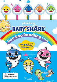 Ordering one custom original portrait. Baby Shark Doo Doo Doodling Fun Pencil Toppers Book By Pinkfong Official Publisher Page Simon Schuster