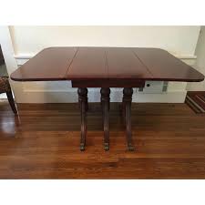 Image Of 1940s Antique Mahogany Drop Leaf Dining Table Dining Table Drop Leaf Dining Table Folding Dining Table