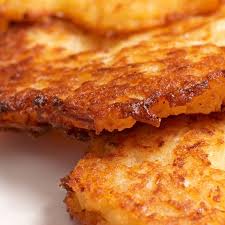 Sweet Potato Latkes Recipe In 2020 Hanukkah Food Sweet Potato Latkes Potato Latkes