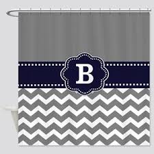 Shop our curtains online to find gray and silver curtains for your home. Navy Blue Grey Shower Curtains Cafepress