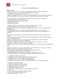 Bacalah setiap soal dengan teliti. Contoh Soal Ujian Akhir Plpg Sd Pdf