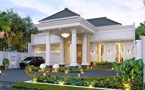 Rumah mewah gaya minimalis dengan 2 ruang tamu. Model Desain Rumah Mewah 1 Lantai