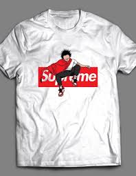 Supreme X Akira Inspired Anime T Shirt Hypebeast T Shirt Goku T Shirt Long Sleeve Tshirt Men