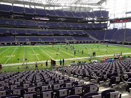 us bank stadium view from section 111 vivid seats