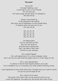 And It S One Two Three What Are We Fighting For Lyrics Lorde Bravado Lyrics Songwriting Inspiration