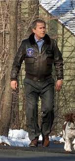 Usn G1 Jacket President Bush 43 Flight Jacket Jackets Leather Flight Jacket