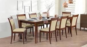 Choose the dining room table design that defines your family's style and character. 8 Seater Glass Top Dining Table Set By Rng Furnitures Rng Furniture