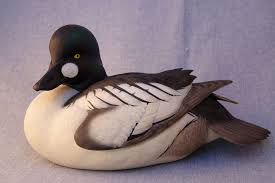 Jett Brunet Ducks Unlimited Golden Eye Drake 2010 Full Decorative Decoy Bird Carving Waterfowl Art Reptile Accessories