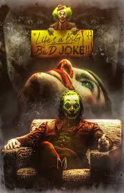 The joker model just plain chaos 24 x 36 poster for the man cave. Artstation Joker Movie Poster Fanart Yadvender Singh