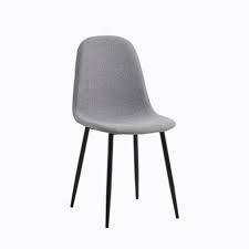 China Upholstered Dining Chair Black Metal Legs Manufacturers Suppliers Factory Direct Wholesale Sinostar Harper dining/cafe chair with solid beech wood legs in white/black/blue/yellow colors.