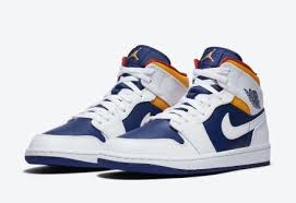 Air Jordan 1 Mid Royal Blue Laser Orange 554724 131 Release Date Sbd In 2020 Air Jordans Nike Air Shoes Jordan 1 Mid