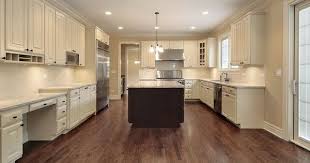 Pin By Katie Pestak On House Beige Kitchen Antique White Kitchen Cabinets White Kitchen Wood Floors