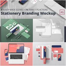 Download Stationery Branding Mockup Creator Free Download