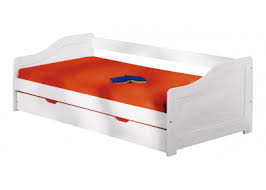 tienerbed bedbank met bedlade sofi wit tienerbedden bedbank tienerkamer kinderbed