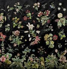 Mary Delany Embroidery Botanical Most Beautiful Gardens Botanical Prints