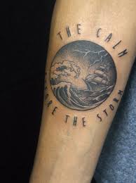 The Calm Before The Storm Sailing Ship Tattoo Storm Ocean Sailing Storm Tattoo Ship Tattoo Boat Tattoo