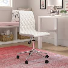 Shop wayfair for all the best teen desk chairs. Claire Task Chair In 2021 Chic Office Chair Girls Desk Chair White Desk Chair