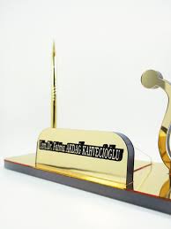 Doktor Icin Hediye Steteskop Masa Isimligi Buyuk Boy